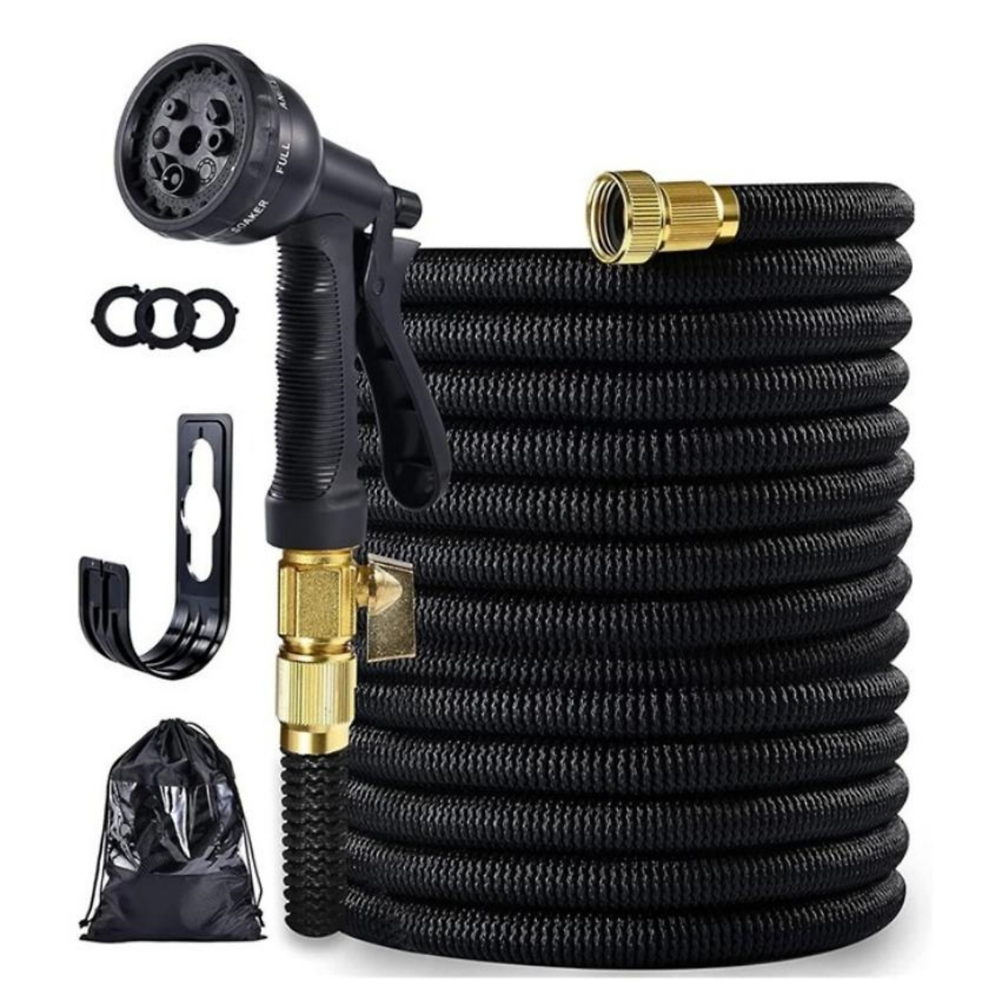 75 in. Expandable Garden Hose Set with Anti-Kink